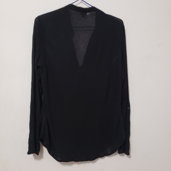 T. Babaton Black Blouse - Picture 2 of 6